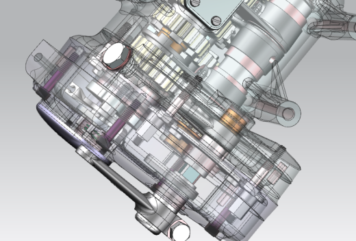 摩托车变速箱全套模型缩略图